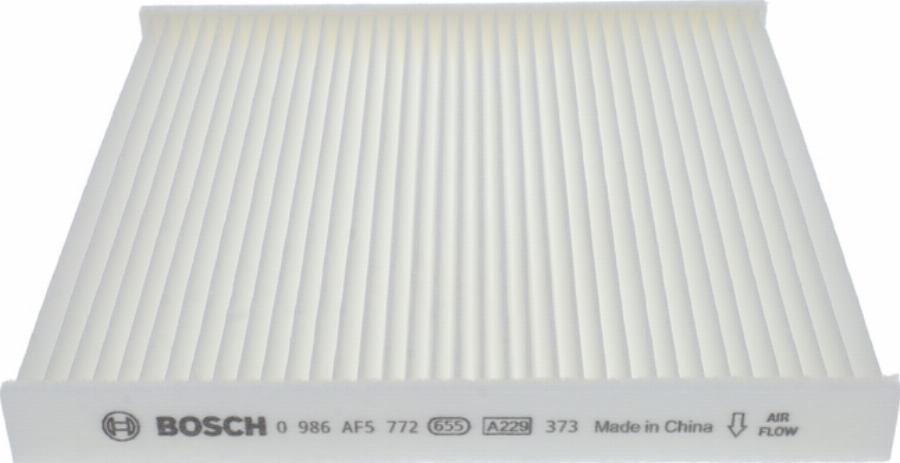 BOSCH 0 986 AF5 772 - Фильтр воздуха в салоне abcparts.ee