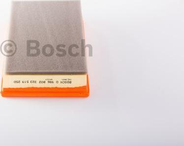 BOSCH 0 986 B02 323 - Воздушный фильтр двигателя abcparts.ee