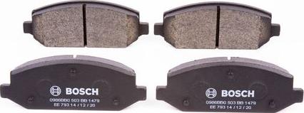 BOSCH 0 986 BB0 503 - Тормозные колодки, дисковые, комплект abcparts.ee