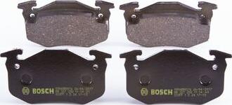 BOSCH 0 986 BB0 076 - Тормозные колодки, дисковые, комплект abcparts.ee