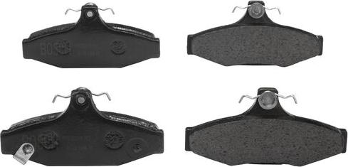 BOSCH 0 986 BB0 218 - Тормозные колодки, дисковые, комплект abcparts.ee