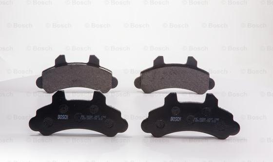 BOSCH 0 986 BB0 283 - Тормозные колодки, дисковые, комплект abcparts.ee