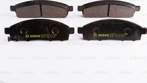 BOSCH 0 986 BB0 747 - Тормозные колодки, дисковые, комплект abcparts.ee