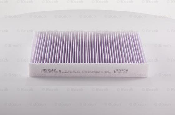 BOSCH 0 986 BF0 542 - Фильтр воздуха в салоне abcparts.ee