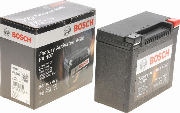 BOSCH 0 986 FA1 071 - Стартерная аккумуляторная батарея, АКБ abcparts.ee