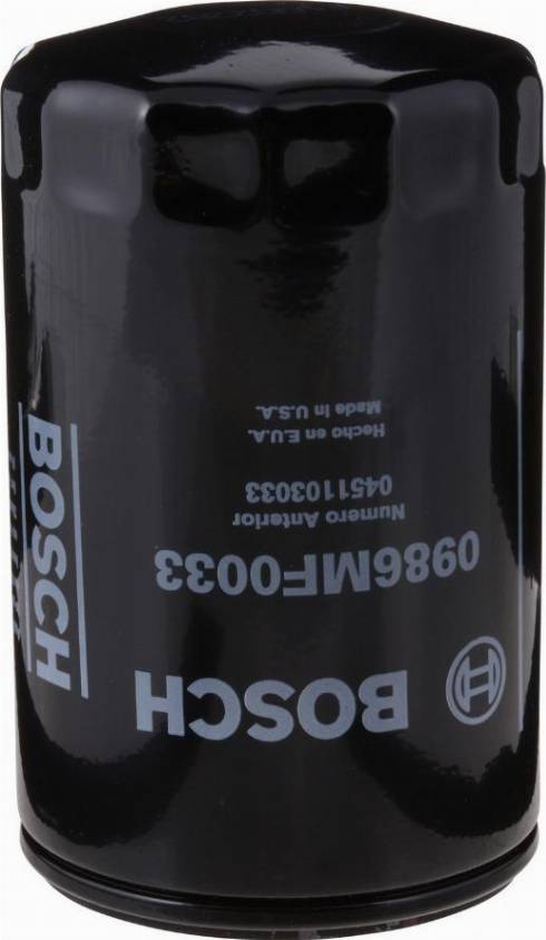 BOSCH 0 986 MF0 033 - Масляный фильтр abcparts.ee