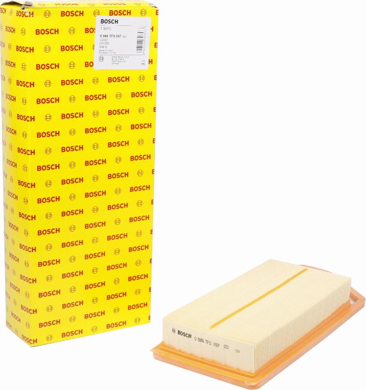 BOSCH 0 986 TF0 097 - Воздушный фильтр двигателя abcparts.ee