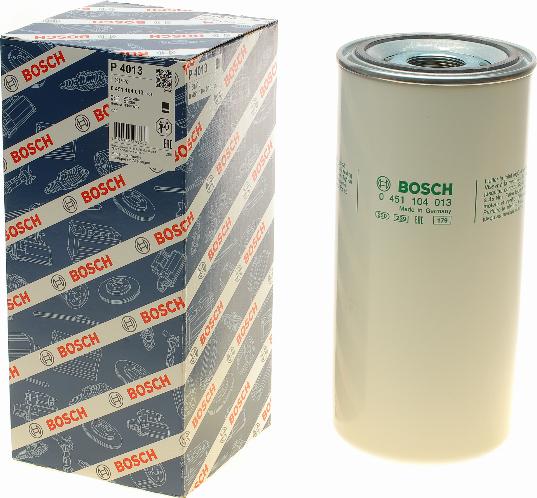 BOSCH 0 451 104 013 - Õlifilter abcparts.ee