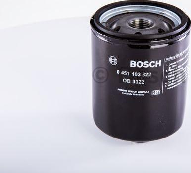 BOSCH 0 451 103 322 - Масляный фильтр abcparts.ee