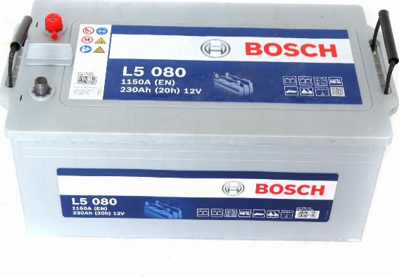 BOSCH 0 092 L50 800 - Стартерная аккумуляторная батарея, АКБ abcparts.ee