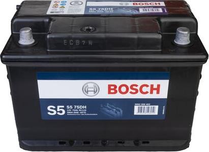 BOSCH 0 092 S58 402 - Стартерная аккумуляторная батарея, АКБ abcparts.ee