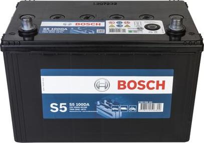 BOSCH 0 092 S58 153 - Стартерная аккумуляторная батарея, АКБ abcparts.ee