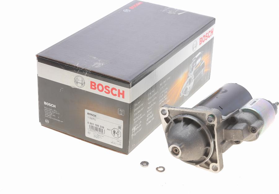 BOSCH 0 001 108 239 - Стартер abcparts.ee