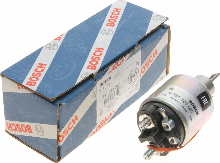 BOSCH 0 331 303 007 - Тяговое реле, соленоид, стартер abcparts.ee