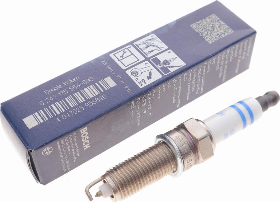 BOSCH 0 242 135 564 - Свеча зажигания abcparts.ee