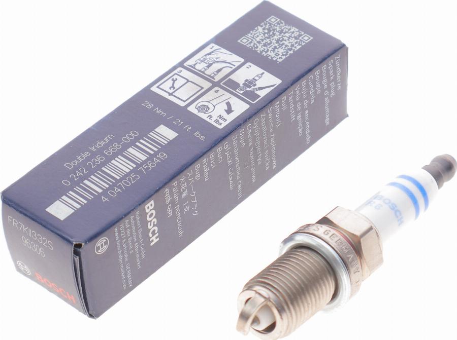 BOSCH 0 242 236 668 - Свеча зажигания abcparts.ee
