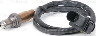 BOSCH 0 258 017 477 - Лямбда-зонд, датчик кислорода abcparts.ee