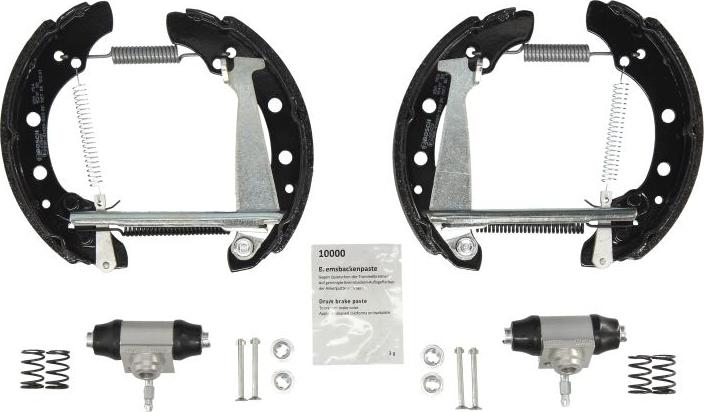 BOSCH 0 204 114 682 - Комплект тормозных колодок, барабанные abcparts.ee