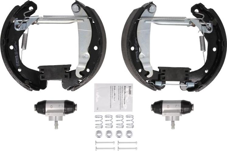 BOSCH 0 204 114 630 - Комплект тормозных колодок, барабанные abcparts.ee