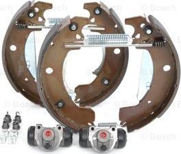 BOSCH 0 204 114 036 - Комплект тормозных колодок, барабанные abcparts.ee
