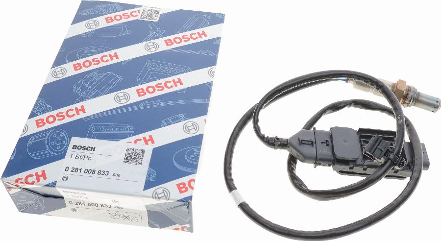 BOSCH 0 281 008 833 - NOx-датчик, впрыск карбамида abcparts.ee