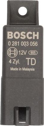 BOSCH 0 281 003 056 - Блок управления, реле, система накаливания abcparts.ee