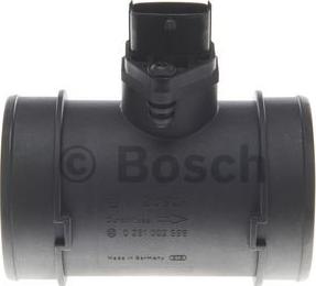 BOSCH 0 281 002 598 - Датчик потока, массы воздуха abcparts.ee