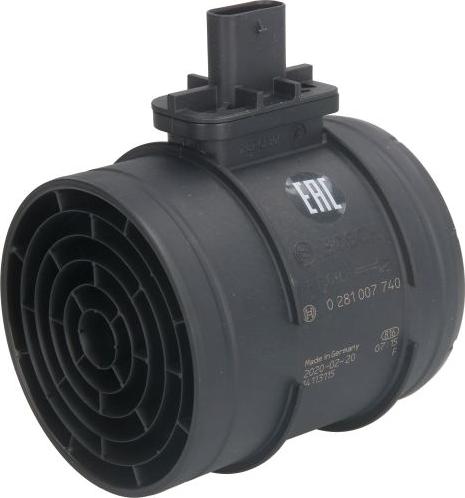 BOSCH 0 281 007 740 - Датчик потока, массы воздуха abcparts.ee