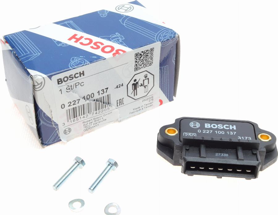 BOSCH 0 227 100 137 - Коммутатор, система зажигания abcparts.ee