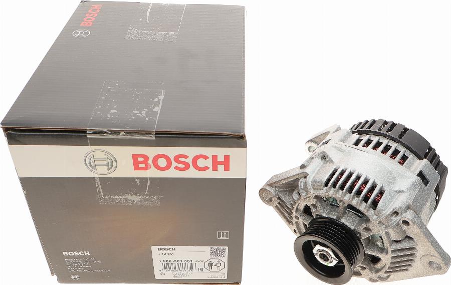BOSCH 1 986 A01 351 - Генератор abcparts.ee