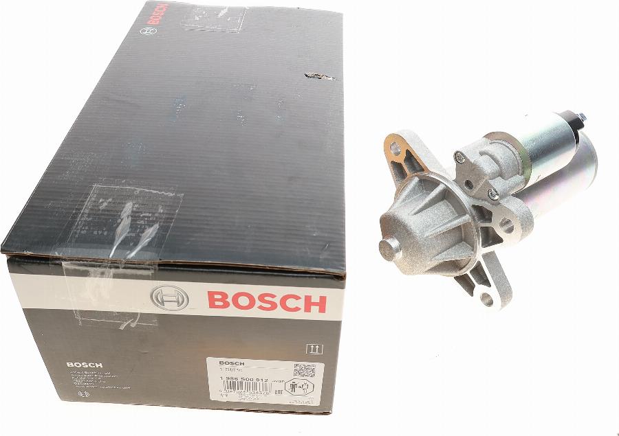 BOSCH 1 986 S00 912 - Стартер abcparts.ee
