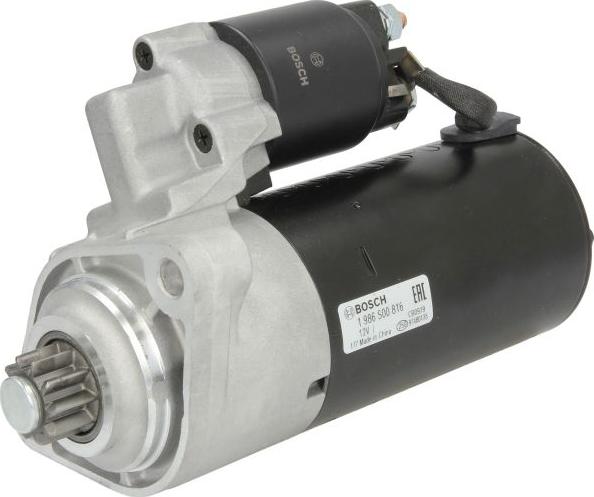 BOSCH 1 986 S00 816 - Стартер abcparts.ee