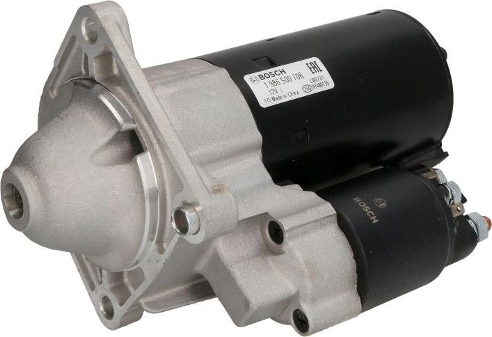 BOSCH 1 986 S00 706 - Стартер abcparts.ee