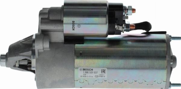 BOSCH 1 986 S01 037 - Стартер abcparts.ee