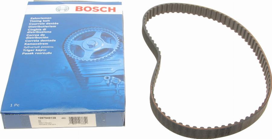 BOSCH 1 987 949 138 - Зубчатый ремень ГРМ abcparts.ee