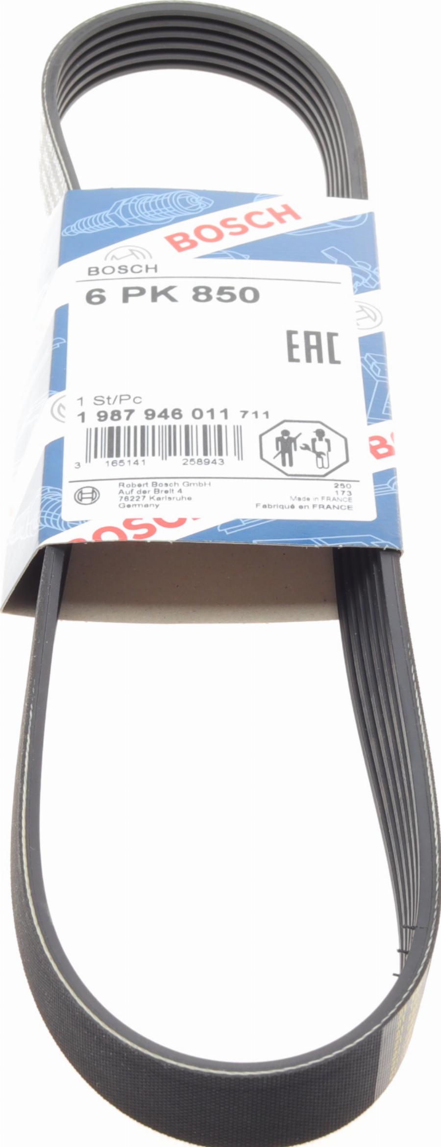 BOSCH 1 987 946 011 - Поликлиновой ремень abcparts.ee
