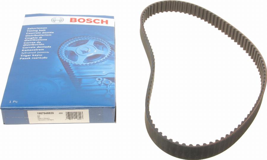 BOSCH 1 987 948 829 - Зубчатый ремень ГРМ abcparts.ee