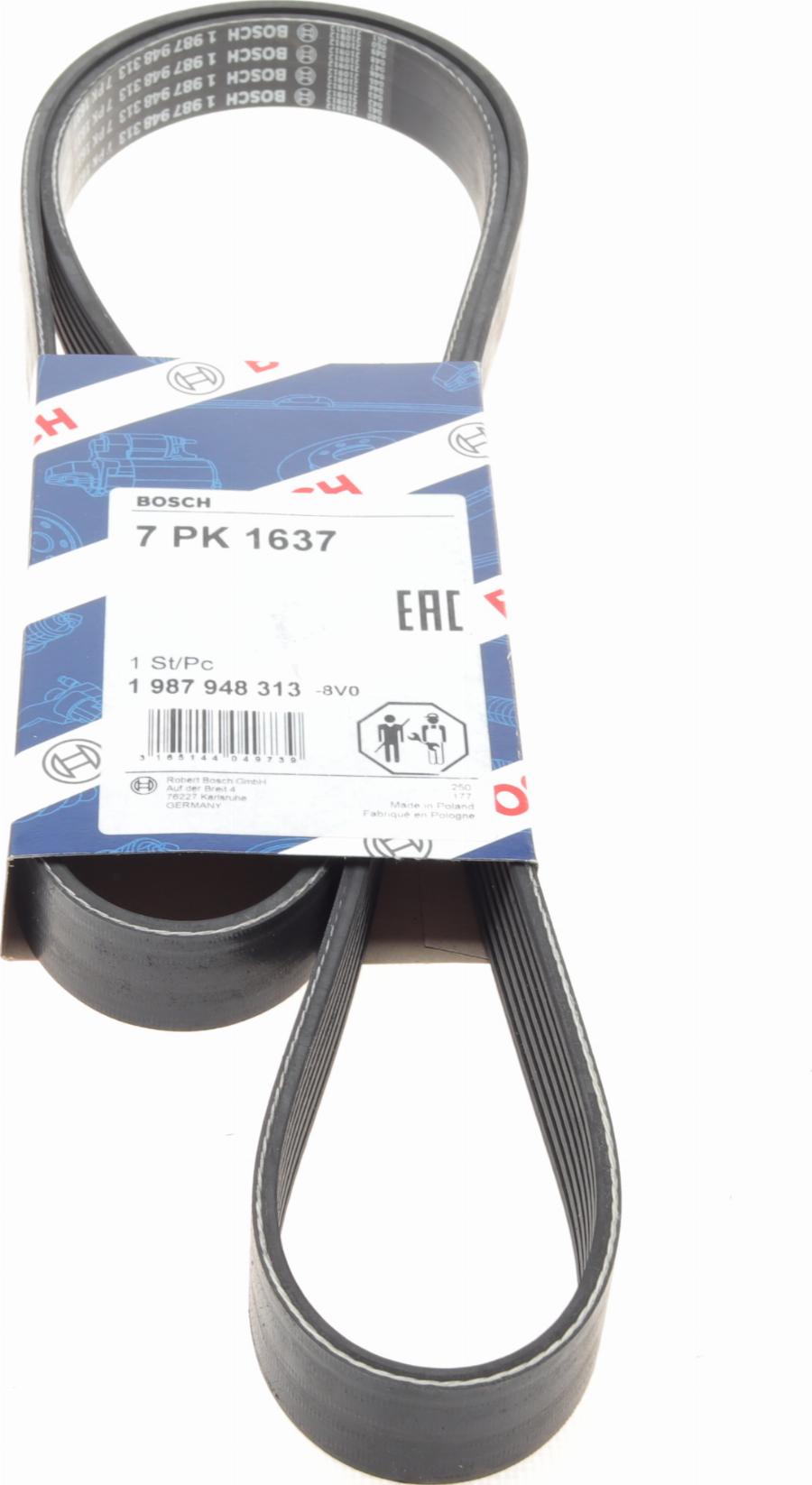 BOSCH 1 987 948 313 - Поликлиновой ремень abcparts.ee