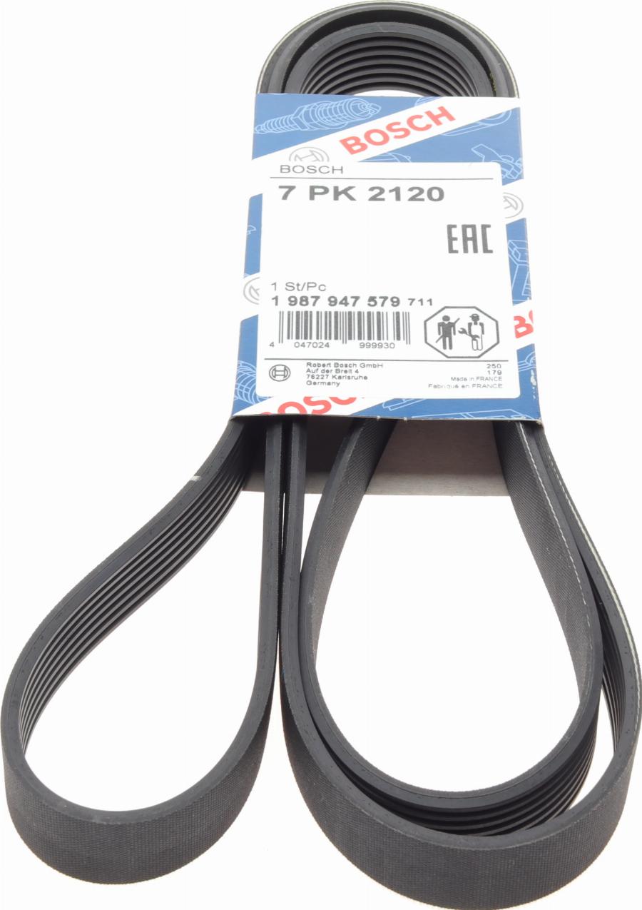 BOSCH 1 987 947 579 - Поликлиновой ремень abcparts.ee
