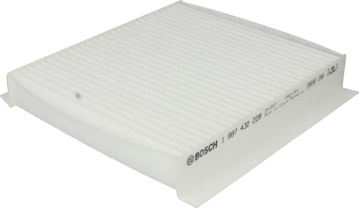 BOSCH 1 987 432 228 - Фильтр воздуха в салоне abcparts.ee