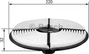 BOSCH 1 987 429 165 - Воздушный фильтр двигателя abcparts.ee