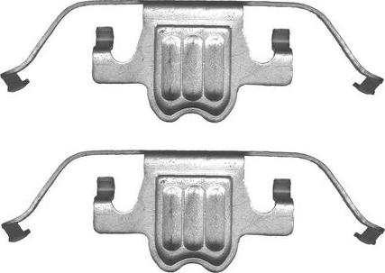 BOSCH 1 987 474 693 - Комплектующие для колодок дискового тормоза abcparts.ee