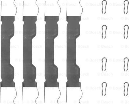 BOSCH 1 987 474 099 - Комплектующие для колодок дискового тормоза abcparts.ee