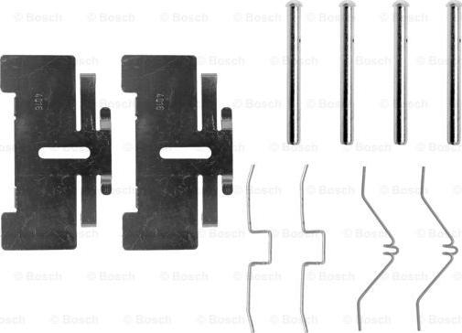 BOSCH 1 987 474 023 - Комплектующие для колодок дискового тормоза abcparts.ee
