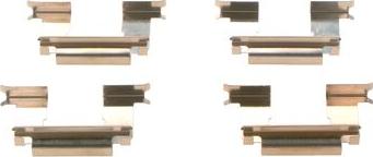 BOSCH 1 987 474 347 - Комплектующие для колодок дискового тормоза abcparts.ee