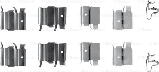 BOSCH 1 987 474 321 - Комплектующие для колодок дискового тормоза abcparts.ee