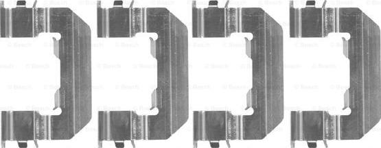 BOSCH 1 987 474 757 - Комплектующие для колодок дискового тормоза abcparts.ee