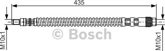BOSCH 1 987 476 669 - Тормозной шланг abcparts.ee