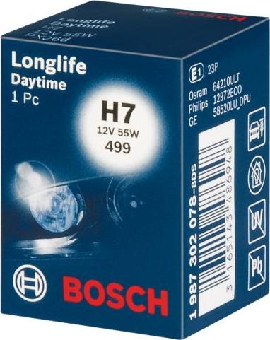 BOSCH 1 987 302 078 - Hõõgpirn,Kaugtuli abcparts.ee