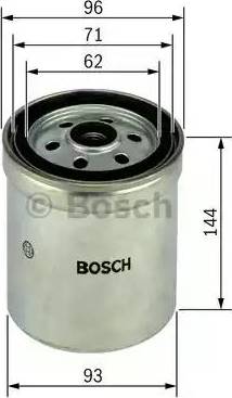 BOSCH 1 457 434 419 - Топливный фильтр abcparts.ee